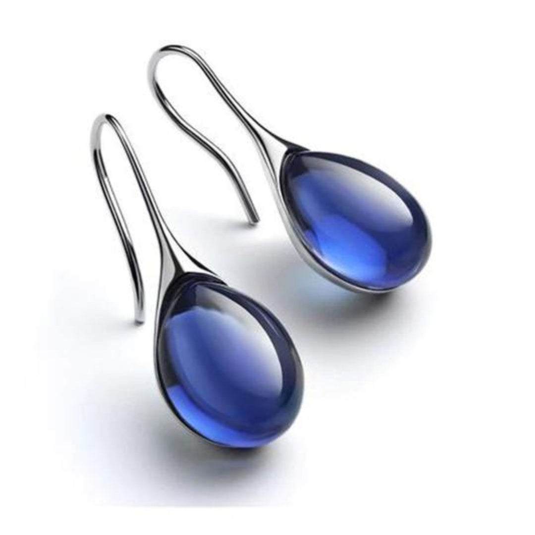 Crystal Drop Oorbellen