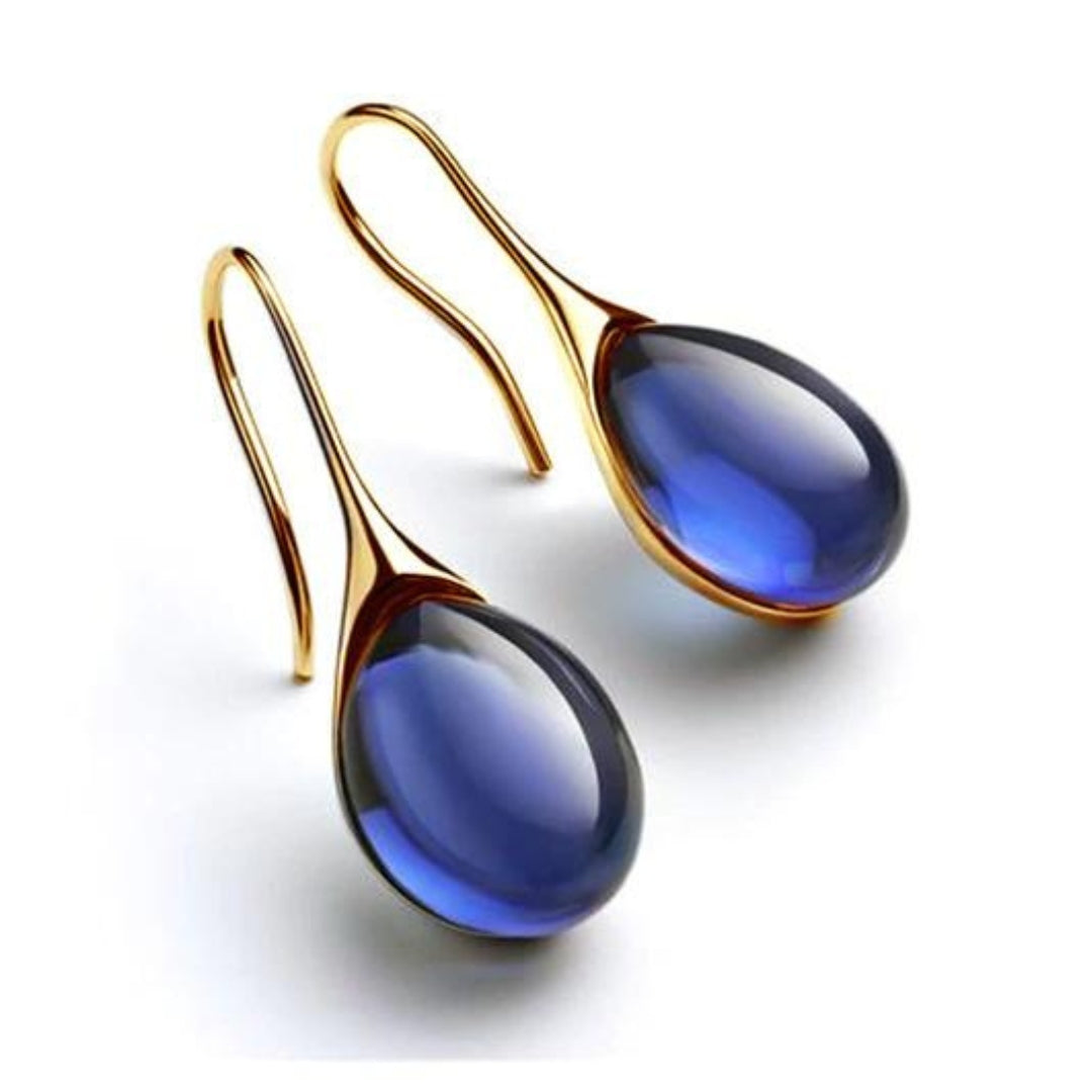 Crystal Drop Oorbellen