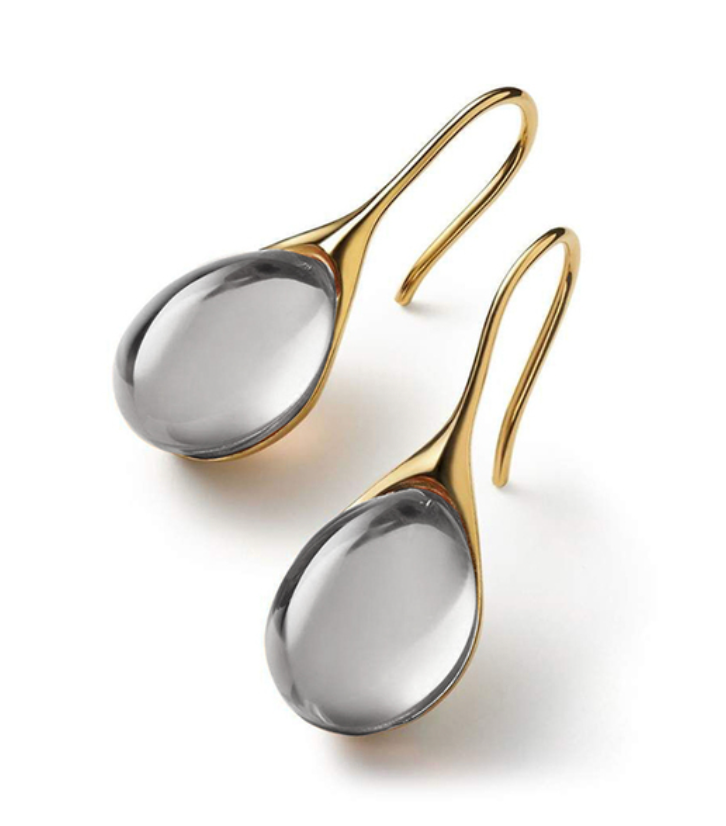 Crystal Drop Oorbellen