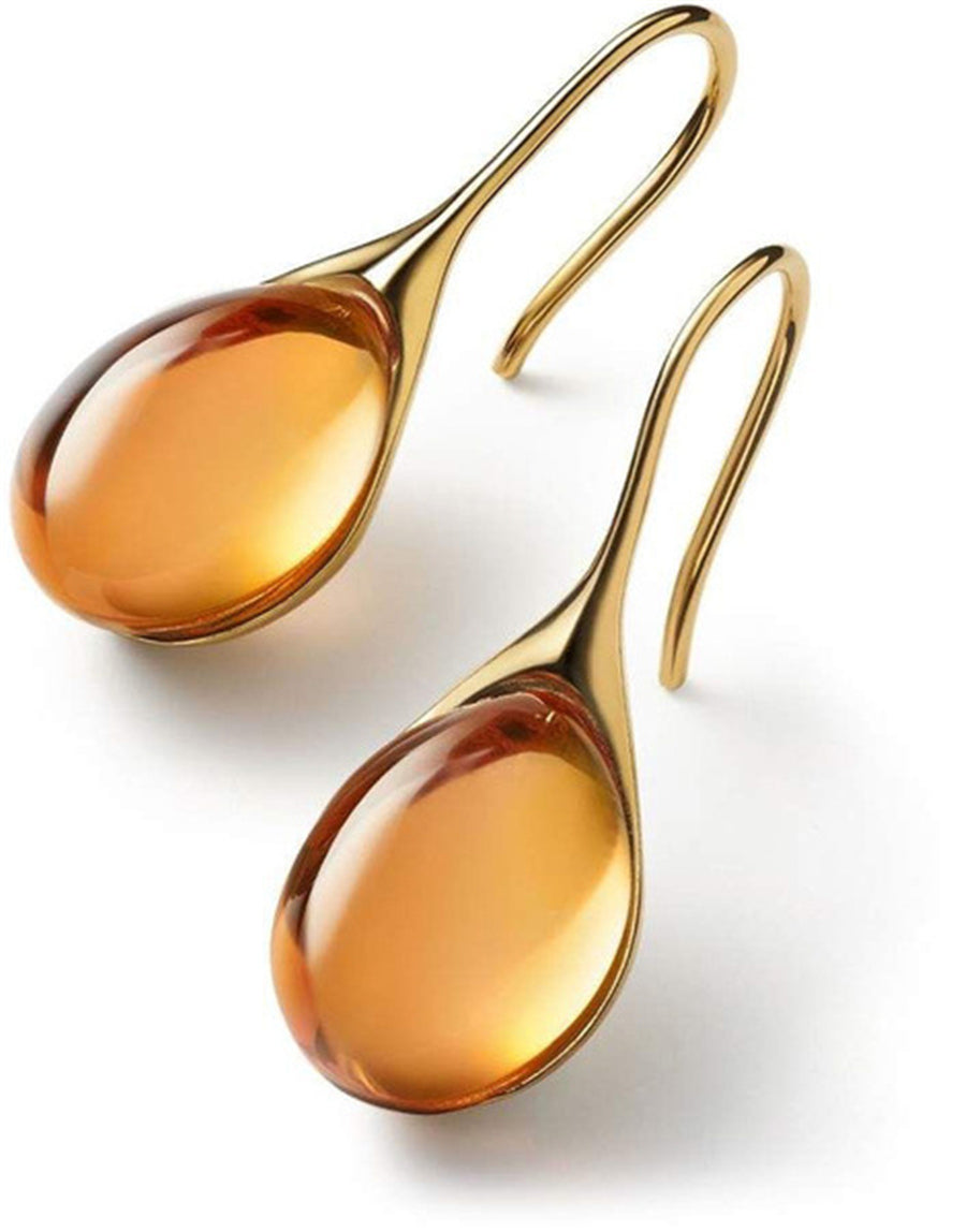Crystal Drop Oorbellen