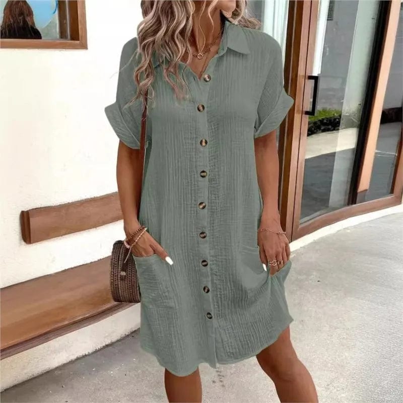 Anouk | Zomerjurk met kraag