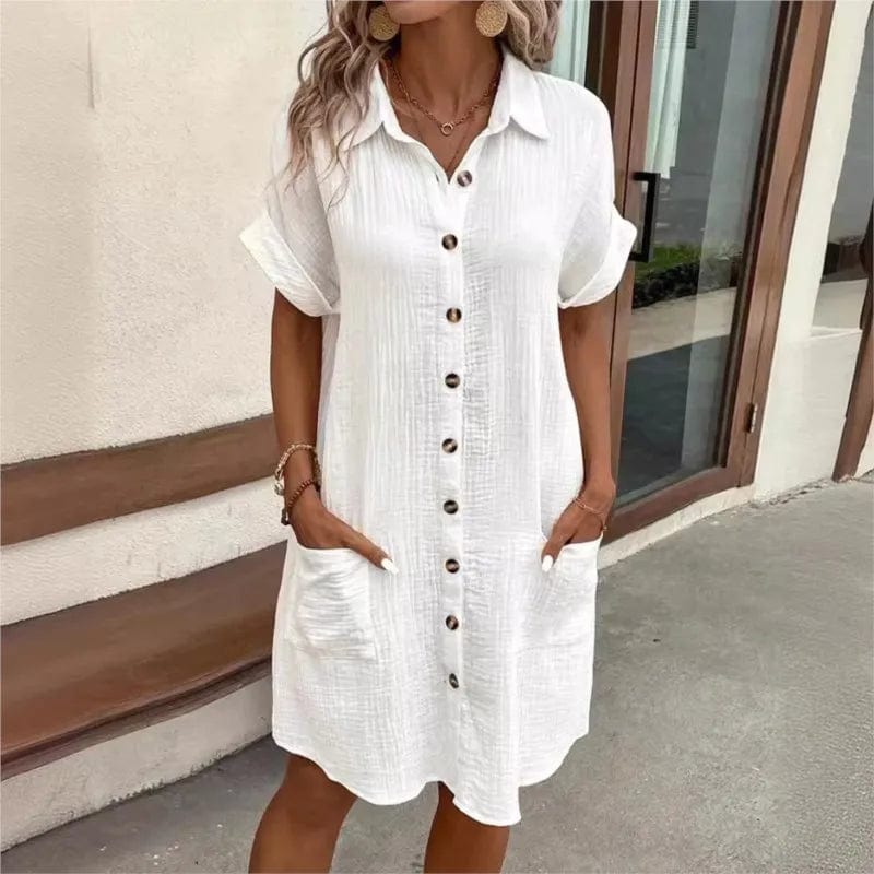 Anouk | Zomerjurk met kraag