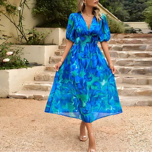Céline｜Elegante midi-jurk