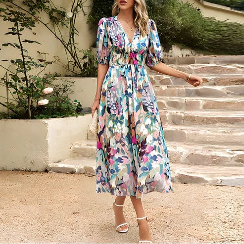Céline｜Elegante midi-jurk