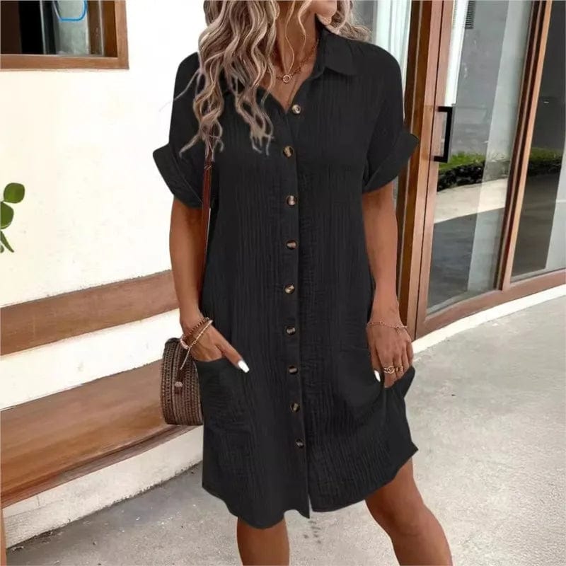 Anouk | Zomerjurk met kraag