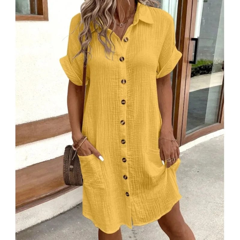 Anouk | Zomerjurk met kraag