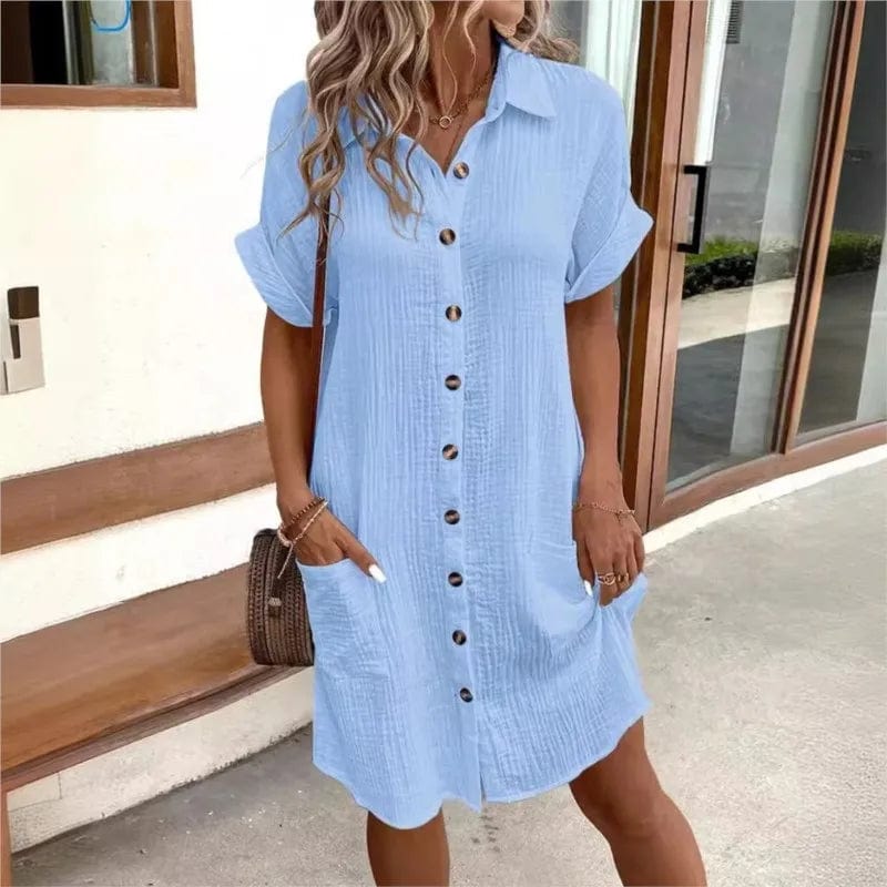 Anouk | Zomerjurk met kraag